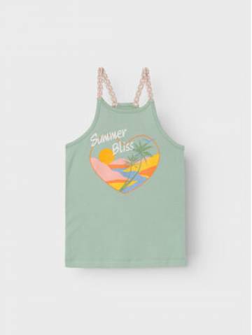 NAME IT Топ Hetara 13229258 Зелений Regular Fit NAME IT Топ Hetara 13229258 Зелений Regular Fit