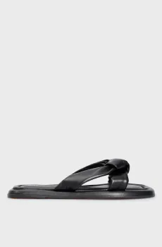 Женские черные слайдеры Черный 37 Arezzo A1255800010001U