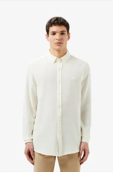 Мужская желтая рубашка Желтый 45 Lacoste CH043470V