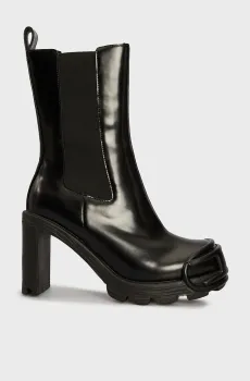 Женские черные ботильоны D-HAMMER CH D W BOOTS Черный 38 Diesel Y03419 P4471
