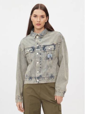 Calvin Klein Jeans Джинсова куртка J20J222501 Голубий Boxy Fit Calvin Klein Jeans Джинсова куртка J20J222501 Голубий Boxy Fit