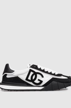 Комбинированные кроссовки Athletic с нашивкой монограммы логотипа DG