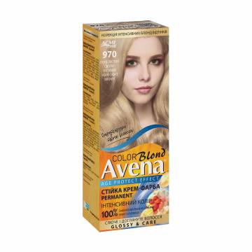 Стойкая крем-краска для волос Acme Color Avena Blond Color 970 Пепельный светло-русый, 133 мл Стойкая крем-краска для волос Acme Color Avena Blond Color 970 Пепельный светло-русый, 133 мл