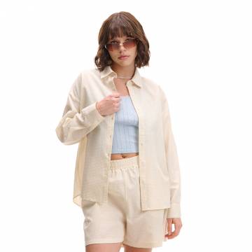 Cropp - Сорочка - нюдовий Cropp - Сорочка - нюдовий