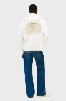 Мужское белое худи RLX DNA Белый XL Tommy Jeans DM0DM22378