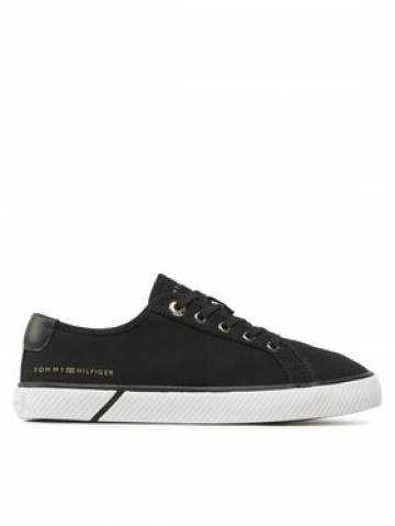 Tommy Hilfiger Кросівки Lace Up Vulc Sneaker Bl FW0FW07248 Чорний Tommy Hilfiger Кросівки Lace Up Vulc Sneaker Bl FW0FW07248 Чорний