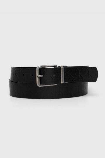 Двусторонний ремень Calvin Klein Jeans мужской цвет чёрный Двусторонний ремень Calvin Klein Jeans мужской цвет чёрный