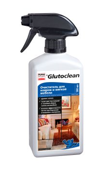 Очиститель для ковров и мягкой мебели Glutoclean, 500 мл