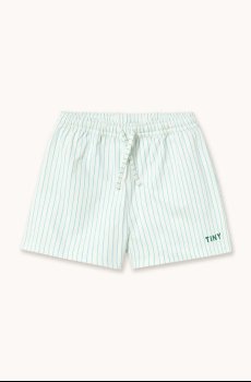 Детские шорты для плавания Tinycottons CYAN FINE STRIPES TRUNKS