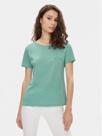 Liu Jo Футболка MA4395 J6308 Зелений Regular Fit Liu Jo Футболка MA4395 J6308 Зелений Regular Fit