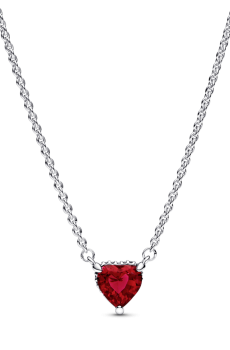 Намисто "Блискуче серце з ореолом"