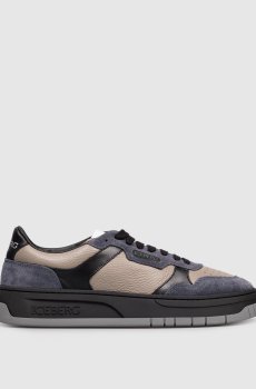 Кожаные кроссовки Clock