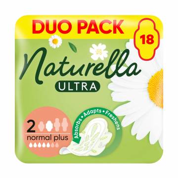 Гигиенические прокладки Naturella Ultra Normal Plus с крылышками, 18 шт Гигиенические прокладки Naturella Ultra Normal Plus с крылышками, 18 шт