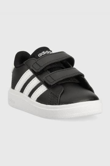 Детские кроссовки adidas GRAND COURT цвет чёрный Детские кроссовки adidas GRAND COURT цвет чёрный