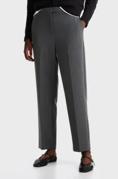 Женские серые брюки PUNTO SLIM STRAIGHT PANT Серый XXS Tommy Hilfiger WW0WW44090