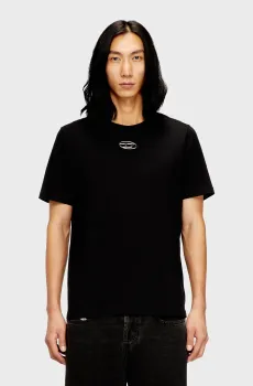 Мужская черная футболка MAGLIETTA Черный L Diesel A17880 0CLBR