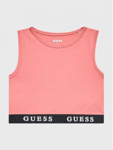 Guess Топ J2YI34 KABR0 Рожевий Slim Fit Guess Топ J2YI34 KABR0 Рожевий Slim Fit