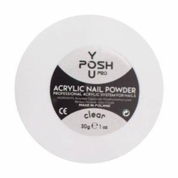 Акриловая пудра для ногтей You Posh Acrylic Nail Powder, Clear, 30 г Акриловая пудра для ногтей You Posh Acrylic Nail Powder, Clear, 30 г