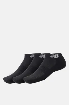 Черные носки Unisex Response PRF No Show (3 пары) Черный 35-38 New Balance LAS16123BK