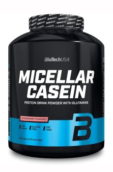 Протеин BioTechUSA Micellar Casein Клубника, в порошке, 2.27 кг