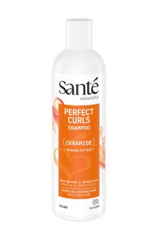 Шампунь Sante Perfect Curls для вьющихся волос, с керамидами и экстрактом банана, 250 мл