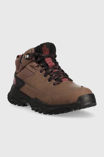 Ботинки The North Face Storm Strike III WP женские цвет фиолетовый с утеплением Ботинки The North Face Storm Strike III WP женские цвет фиолетовый с утеплением