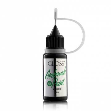 Краска для аэрографа Gloss Airbrush Paint UV/LED 005, 12 мл Краска для аэрографа Gloss Airbrush Paint UV/LED 005, 12 мл