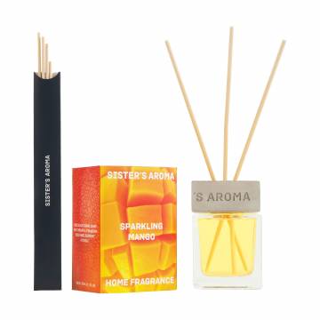 Аромадиффузор Sisters Aroma Sparkling Mango, 110 мл Аромадиффузор Sisters Aroma Sparkling Mango, 110 мл