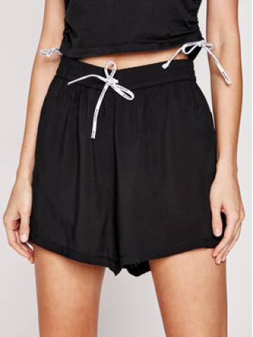 Calvin Klein Swimwear Пляжні шорти KW0KW01457 Чорний Regular Fit Calvin Klein Swimwear Пляжні шорти KW0KW01457 Чорний Regular Fit