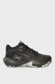 Детские черные кроссовки UA PS Lockdown 7 Черный 12.5K Under Armour 3028514-004