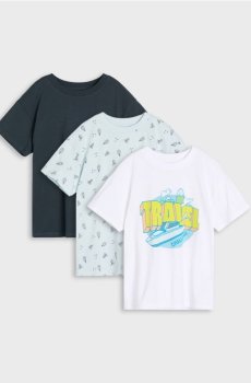 Бавовняні футболки 3 pack - білий