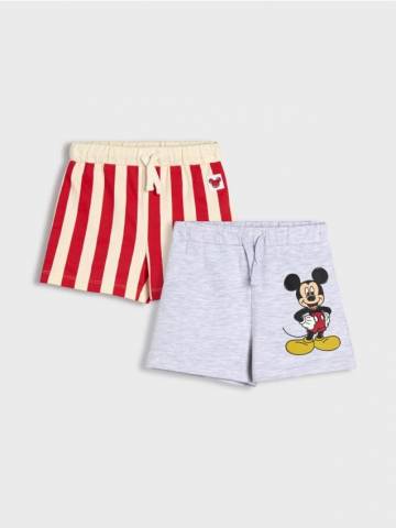 Шорти, 2 пари Mickey Mouse - сірий Шорти, 2 пари Mickey Mouse - сірий