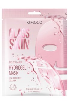 Гидрогелевая маска для лица Kimoco Beauty Glass Skin Bio Collagen Hydrogel Mask, 32 г