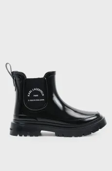 Женские черные челси Черный 37 Karl Lagerfeld KL47140;V00