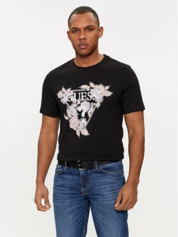 Guess Футболка M4GI11 I3Z14 Чорний Slim Fit Guess Футболка M4GI11 I3Z14 Чорний Slim Fit