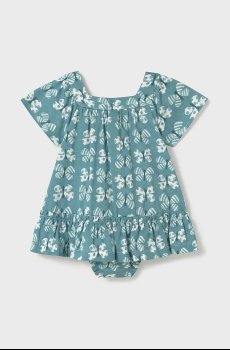 Детское хлопковое платье Mayoral