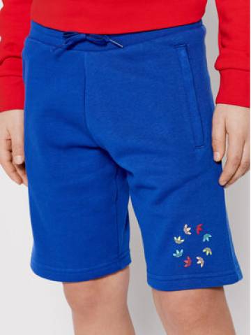 adidas Спортивні шорти adicolor HE6833 Голубий Regular Fit adidas Спортивні шорти adicolor HE6833 Голубий Regular Fit