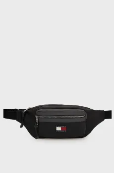 Мужская черная поясная сумка ELEVATED Черный ONESIZE Tommy Jeans AM0AM14347