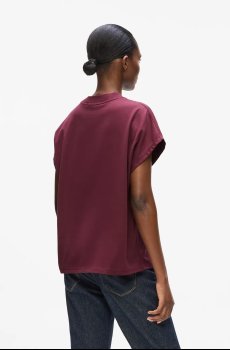 Хлопковая футболка Karl Lagerfeld