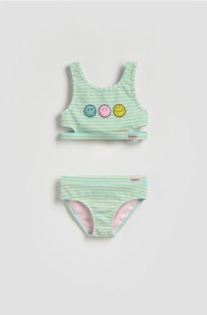 Reserved - Роздільний купальник SmileyWorld® - різнобарвний - 288IY-MLC