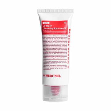 Гидрофильный бальзам для лица Medi-Peel Red Lacto Collagen Cleansing Balm To Oil с лактобактериями, 100 мл Гидрофильный бальзам для лица Medi-Peel Red Lacto Collagen Cleansing Balm To Oil с лактобактериями, 100 мл