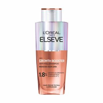 Шампунь LOreal Paris Elseve Growth Booster Anti-Fall Shampoo для борьбы с выпадением и ломкостью волос, 200 мл Шампунь LOreal Paris Elseve Growth Booster Anti-Fall Shampoo для борьбы с выпадением и ломкостью волос, 200 мл
