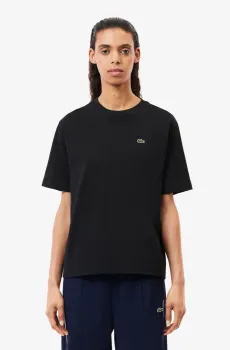 Женская футболка Relaxed Fit Черный 34 Lacoste TF7215031