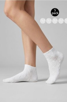 Шкарпетки, 5 пар - білий