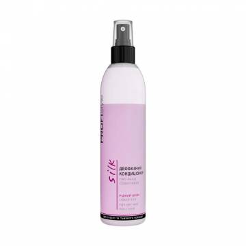 Двухфазный кондиционер Profi Style Silk Two-Phase Conditioner Жидкий шелк, для сухих и тусклых волос, 250 мл Двухфазный кондиционер Profi Style Silk Two-Phase Conditioner Жидкий шелк, для сухих и тусклых волос, 250 мл