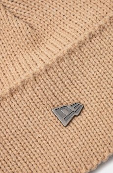 Шапка с примесью шерсти New Era WIDE CUFF BEANIE
