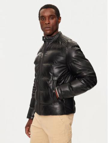 Boss Шкіряна куртка Jobear 50522243 Чорний Regular Fit Boss Шкіряна куртка Jobear 50522243 Чорний Regular Fit