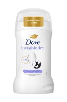 Антиперспирант-стик Dove Invisible Dry 72H женский, 50 мл