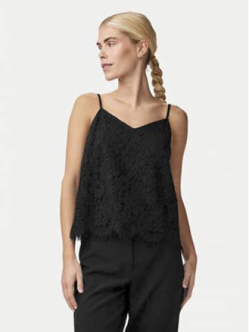 YAS Топ Perla 26032812 Чорний Regular Fit YAS Топ Perla 26032812 Чорний Regular Fit