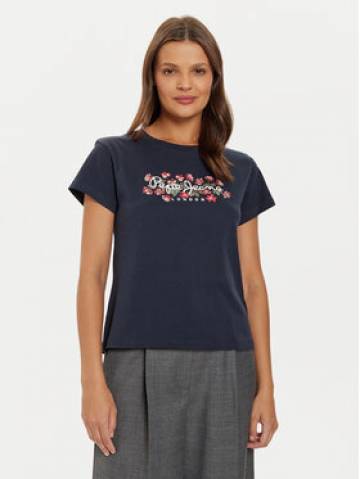 Pepe Jeans Футболка Ginny PL505945 Cиній Regular Fit Pepe Jeans Футболка Ginny PL505945 Cиній Regular Fit